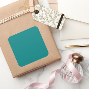 Sticker Carré Turquoise