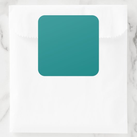 Sticker Carré Turquoise (Sac)
