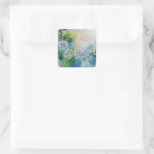 Sticker Carré Turquoise Dream (Sac)