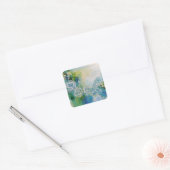 Sticker Carré Turquoise Dream (Enveloppe)