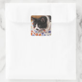 Sticker Carré Tuxedo (Sac)