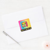 Sticker Carré TV Cry (Enveloppe)