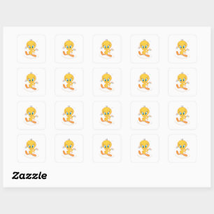 Sticker Carré Tweety Bird