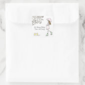 Sticker Carré Twins Pregnancy Announcement (Sac)