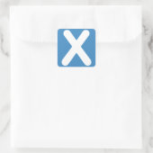 Sticker Carré Twitter emoji - Letter X (Sac)