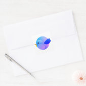Sticker Carré Twitter, Tweet, Bird (Enveloppe)