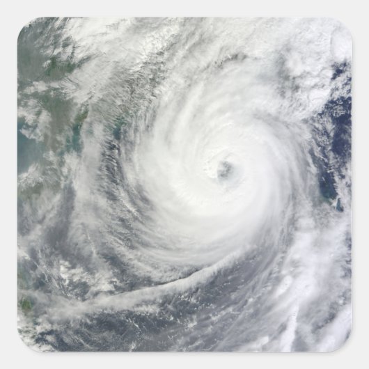 Sticker Carré Typhon Megi 4 (Devant)