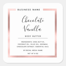 Typographie moderne minimaliste cadre rose blanc o