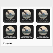 Sticker Carré U-29 - Arrêter la mine de galets (Feuille)