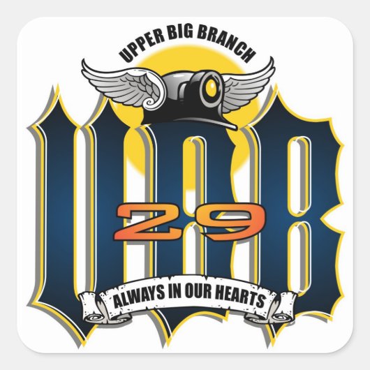 STICKER CARRÉ UBB 29 (Devant)