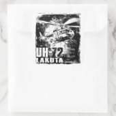 Sticker Carré UH-72 Lakota (Sac)
