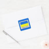 Sticker Carré Ukraine (Enveloppe)