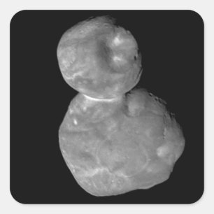 Sticker Carré Ultima Thule Arrokoth Kuiper Belt, objet