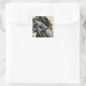 Sticker Carré Un agresseur (Sac)