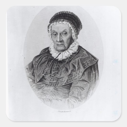 Sticker Carré Un berger (Devant)