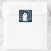 Sticker Carré Un fantôme dans la tempête (Sac)