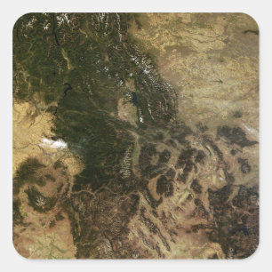 Sticker Carré Un jour relativement clair