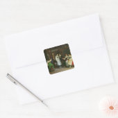 Sticker Carré Un Mariage en Basse-Alsace (Enveloppe)