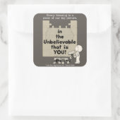 Sticker Carré Un morceau de la grande image (Sac)