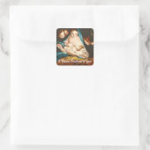 Sticker Carré Un Noël béni (Sac)