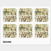 Sticker Carré Un nouveau début 2013 (Feuille)