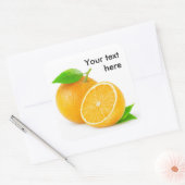 Sticker Carré Un orange et demi (Enveloppe)