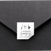 Sticker Carré Un petit boogie | Bonne Halloween