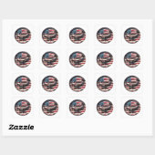 Sticker Carré Un peuple libre (Feuille)