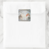 Sticker Carré Un plafond représentant l'apothéose de (Sac)