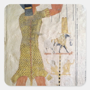 Sticker Carré Un prêtre Inmutef qui offre