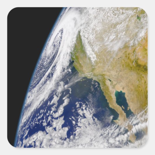 Sticker Carré Un système de basse pression massif (Devant)