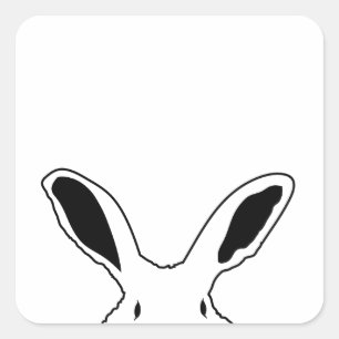 STICKER CARRÉ UN VISAGE