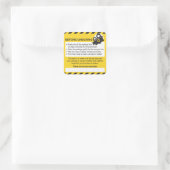Sticker Carré Unboxing Custom Sheet Label and Guarantee (Sac)