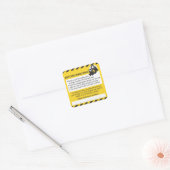 Sticker Carré Unboxing Custom Sheet Label and Guarantee (Enveloppe)