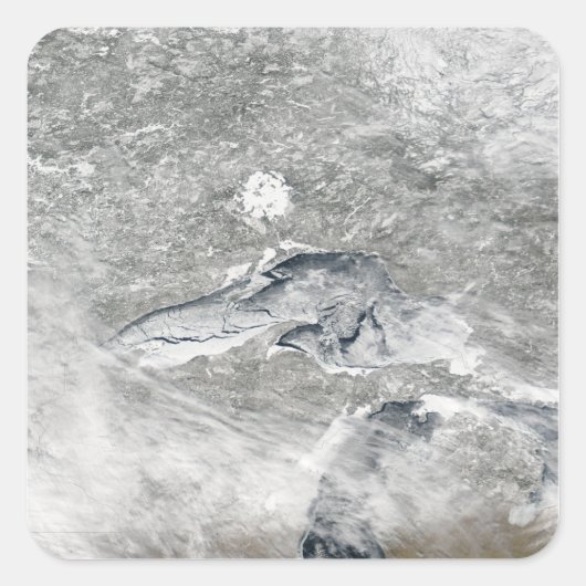 Sticker Carré Une couverture de glace relativement rare (Devant)