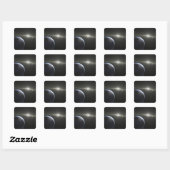 Sticker Carré Une énorme ceinture d'astéroïdes en orbite autour  (Feuille)