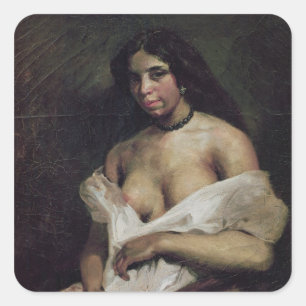 Sticker Carré Une femme de mulâtre, c.1821-24