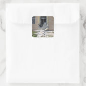 Sticker Carré Une Grenade propulsée Par Roquette (Sac)