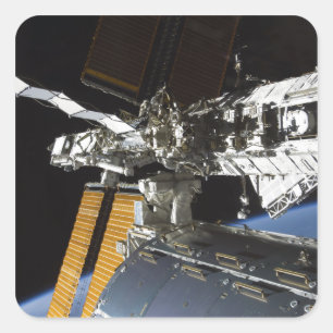 Sticker Carré Une partie du laboratoire de Columbus