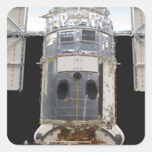 Sticker Carré Une partie du télescope spatial Hubble
