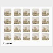 Sticker Carré Une villa italienne (Feuille)
