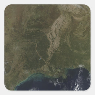 Sticker Carré Une vue dégagée sur le sud des États-Unis