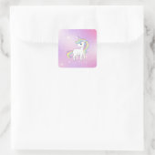 Sticker Carré Unicorn Party Collection! (Sac)