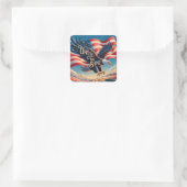 Sticker Carré unie nous brillons (Sac)