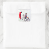 Sticker Carré Uniforme des volontaires (Sac)