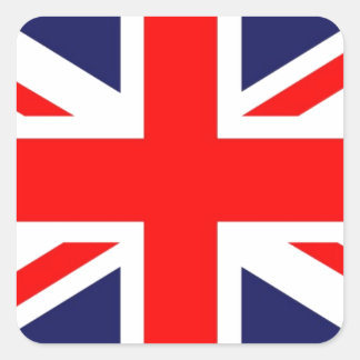 Sticker Carré Union Jack