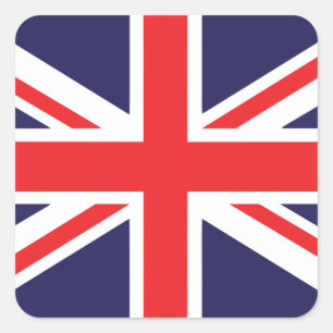 Sticker Carré Union Jack