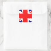 Sticker Carré Union jack londres (Sac)