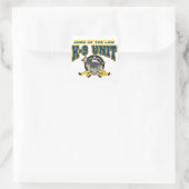 Sticker Carré Unité K-9 de la police (Sac)