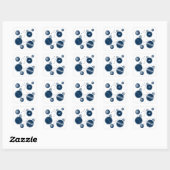 Sticker Carré Univers dans une bouteille (Feuille)